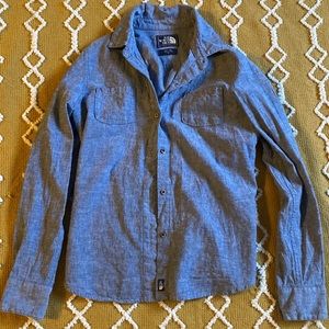 The North Face button up